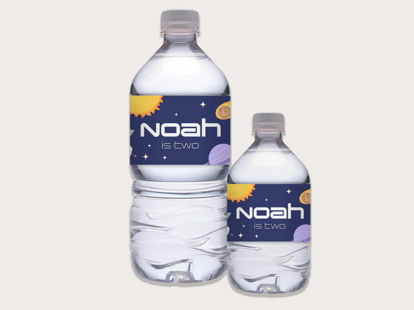 Space Bottle Labels - Printable & Customizable