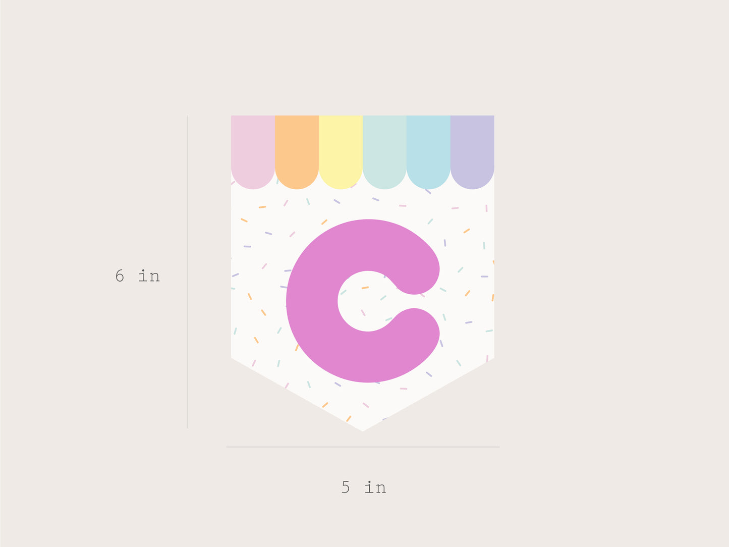 Ice Cream Party Banner – Printable & Editable